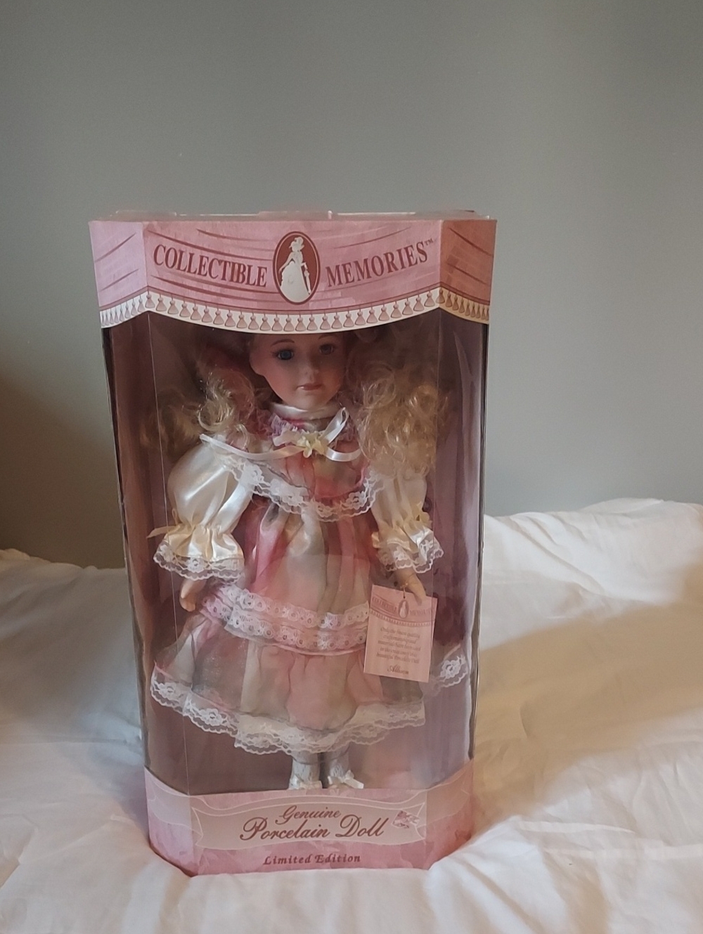 Collectible Memories Genuine Porcelain Doll - Allison